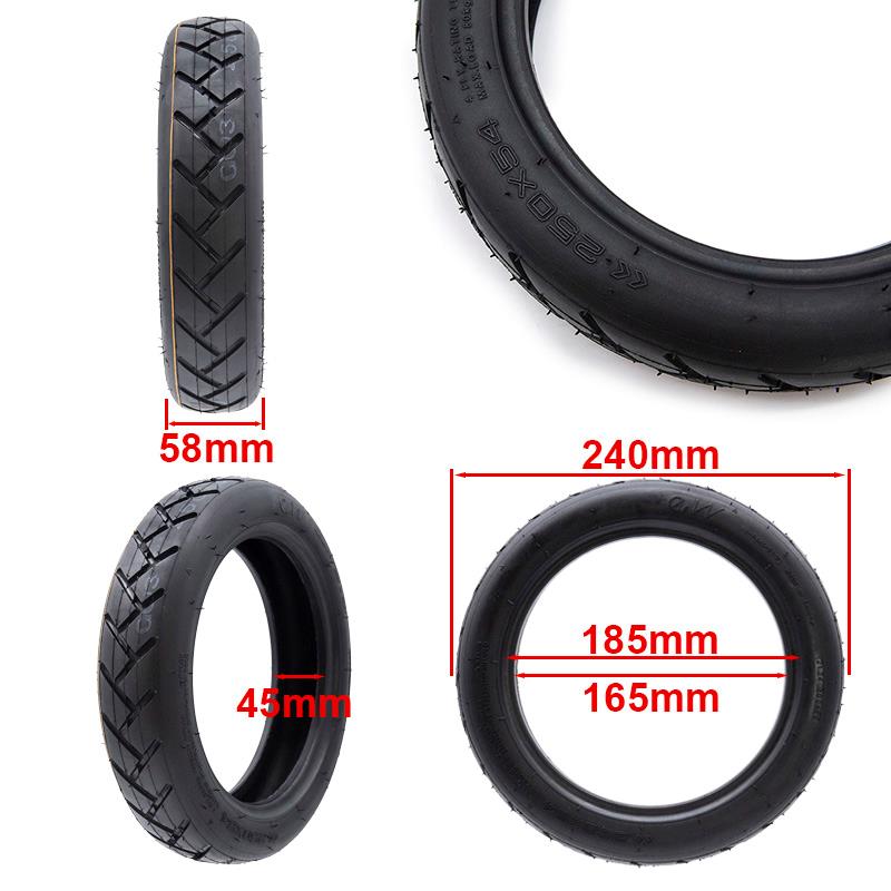 250x54 Däck - Tubeless