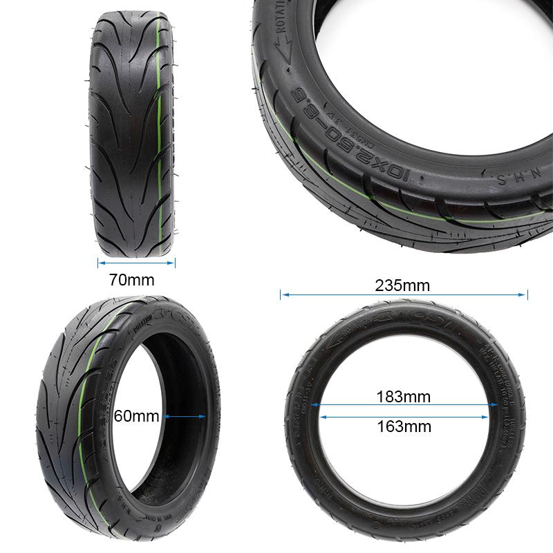 Däck - 10x2.5-6.5 - Tubeless